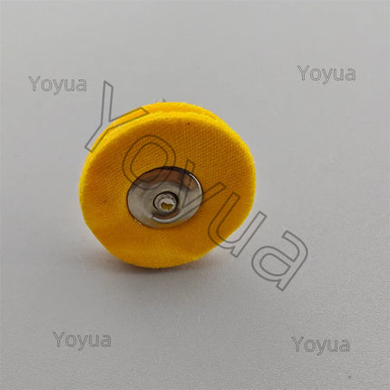 100pcs 25mm Dental Odontologia Polishing Brush Wheel Rotary Tools 2.35/3.00mm Shank Wool Goat Cotton Black Buff Dentistry Lab