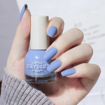 10ml Matte Nail Polish Convenient Water Proof Dry Quickly Resin Matte Set Nail Supplies for Professionals