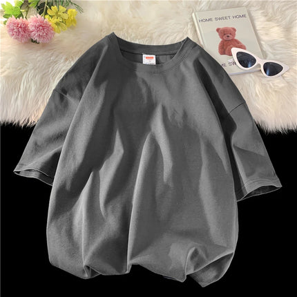 LEGIBLE 2025 Summer Men's T Shirt Casual Loose Cotton Short Sleeve T-Shirt Mens Top Tee shirt Men