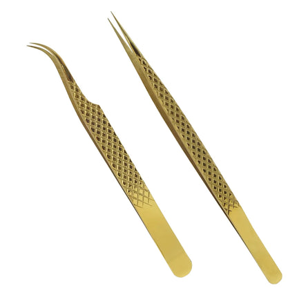 False Eyelash Tweezers For Fake Eyelashes Extensions Individual Curved Strip Lashes Eyebrow Hair Clip Tongs Nail Art Makeup Tool