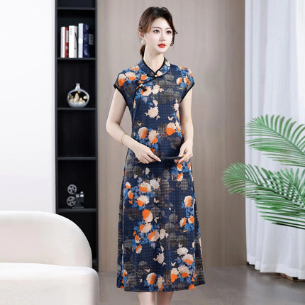 Fashion Clothes Vintage Dress for Women Clothing Streetwear Traditional Chinese Clothing Cheongsams Chinese Qipao Ethnic Style