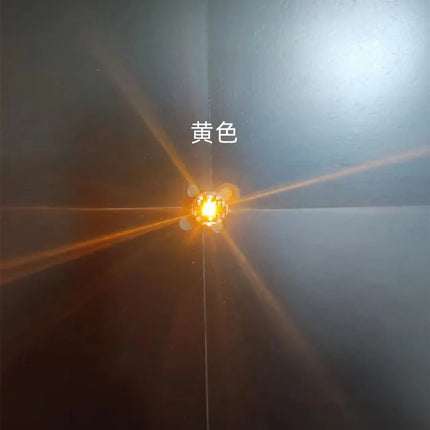 3pcs Mini Magnetic Control Led Lamp Wireless Light Diy Model Making Toys for Robots/Airplane Model/Cars/Diorama with Batteries