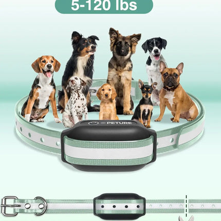 IPX7 Waterproof Training Collars for 7-120lbs Medium Large Dogs，3300ft Dog Shock Collar with Remote, Shock & Double Shock Mode