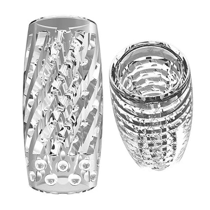 Male TPE Masturbation Cup, 3D Particle Design, Can Be Used for Penis Training, Adult Sex Toy for Delaying Ejaculation, Sex Toys