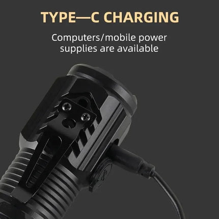 Portable Mini 3 LED Handheld Flashlight Powerful Fingertip Torch Outdoor Waterproof Hiking Camping Flash Light with Pen Clip