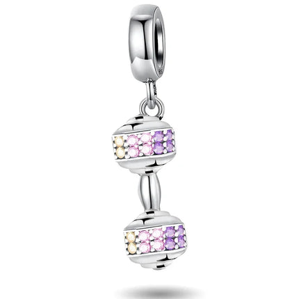 925 Sterling Silver Alpaca Rainbow Global Travel Series Plan Charms Bracelet Bangle Making Gift Of High Quality Fine Jewelry