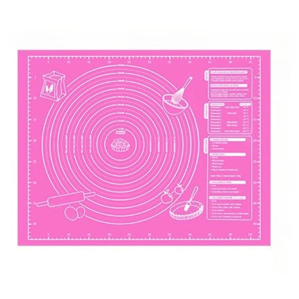 Extra Thick Large Silicone Baking Mat Non-Stick Pastry Mat Waterproof Dough Kneading Pad Rolling Mat Kitchen Baking Accessories