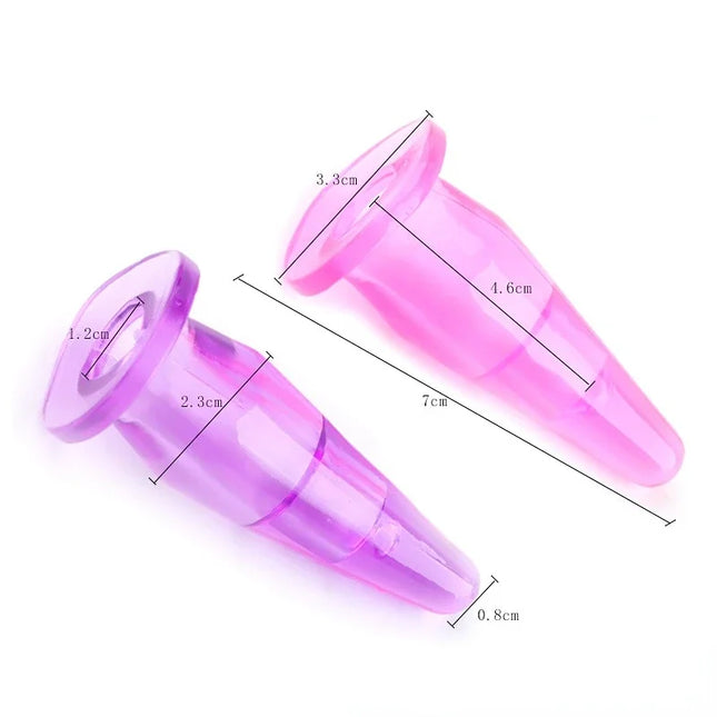 BDSM Silicone Finger Anal Sex Toys for Men Erotic Anus Plug Soft G-Spot Stimulation Thread Vagina Dilator Butt Plug 18 Sex Shop