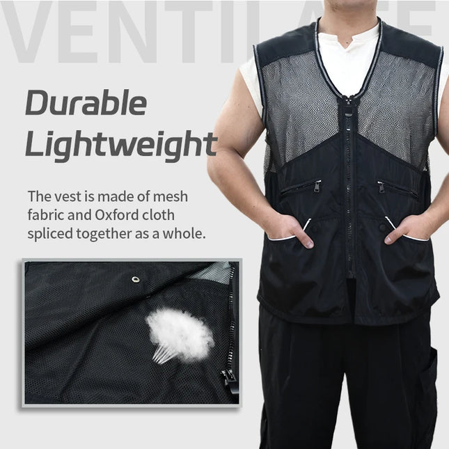 Lightweight Mesh Dog Training Vest with Multiple Pockets Bite Resistant for Spring Summer Training