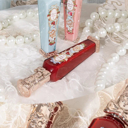Flower Knows Strawberry Rococo Series Cloud Lip Cream Lip Gloss Long Lasting Velvet Lip Tint Lipstick for Women Cosmetic
