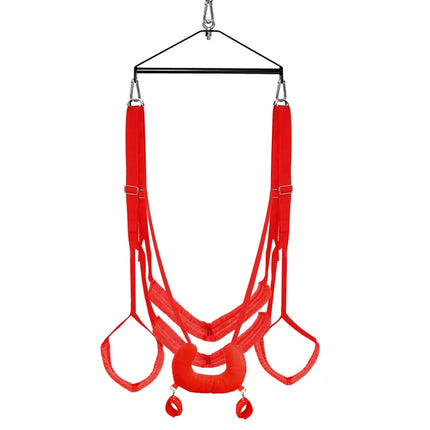 BDSM Sex Swing for Adult Toys, Upgraded Heavy Duty 360° Spinning Sex Swings with Adjustable Sex Sling for Both Ceiling & Door Mount Options, Adult Swing for Bedroom Couples Sex Toys
