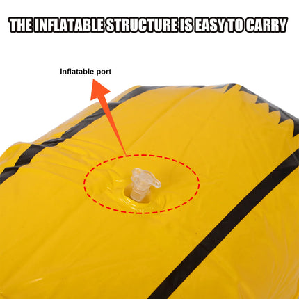 Giant Inflatable Yellow Blow Up Big Banana Decoration Birthday Pool Float Photobooth Party Favor