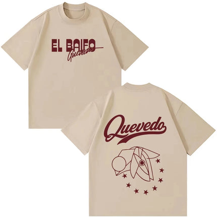 QUEVEDO EL BAIFO Album 2026 Tour Merch T Shirt Men Women Fashion T-shirt Summer Short-sleeved Cotton Casual Vintage T-shirts Top