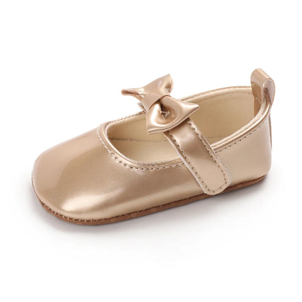 Spring and Autumn Fashion Baby Shoes Bow Soft Bottom Anti slip Sneaker Baby Versatile Princess Shoes