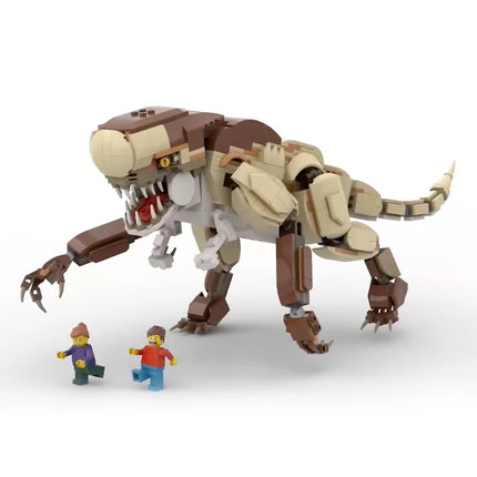 Le Da Gao World Rebirth Surrounding Dinosaurs Tyrannosaurus Rex Building Blocks Model Toy Boy