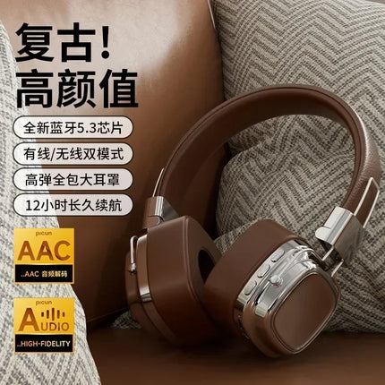 Original CR-8 Retro TWS Earphone Bluetooth Wireless Headphones For Smartphone HIFI Game Headset Sport Music Earbuds With Mic