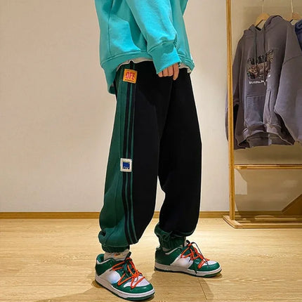 Trousers Sport Man Sweat Pants Track Men's Sweatpants Jogger Athletic Hip-hop Trend Popular Casual Stylish Summer Baggy Harajuku