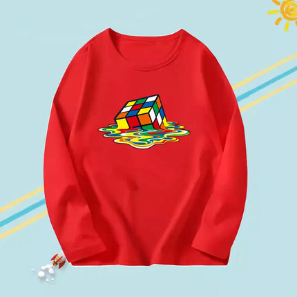 2024 Fashion T shirt Kids New York City Graphic T shirt Harajuku Kawaii Boy Girl Long Sleeve Tops Tees