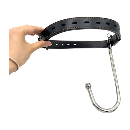 Female Chastity Belt With Butt Plug Stainless Steel Anus Hook Bondage Restraints Adult Games BDSM Anal Sex Toys For Couples
