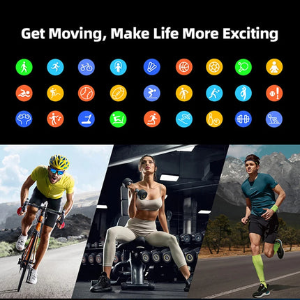 Ultra Thin Smart Watch men 1.96" AMOLED HD Pixel Display Always Show Time BT Call Reminder Smartwatch Ladies For Android iOS