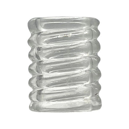 Men's Silicone Cock Ring Adult Sex Toy Scrotum Stretcher Sperm Retention Tension Locking Ring Genital Stretching Penis Rings