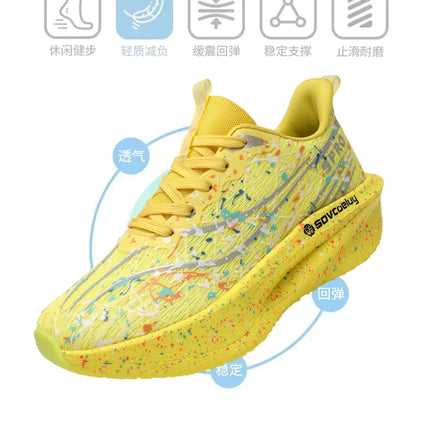 Marathon Men Running Shoes Breathable Outdoor Sports Shoes Lightweight Sneakers for men Comfortable Athletic Training Footwear