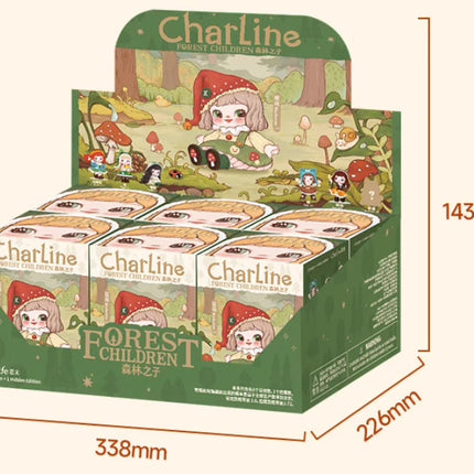 Charline Forest Children Series Vinyl Face Blind Box Toy Collectible Healing Plaything Display Piece Trendy Collectibles