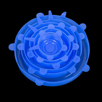 Silicone Cover Stretch Lids Reusable Airtight Food Wrap Covers Keeping Fresh Seal Bowl Stretchy Wrap Cover Kitchen Cookware