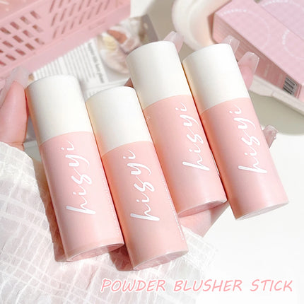 Cloud Soft Matte Blush Stick for a vibrant, brightening, natural bare makeup look, enhancing flawless skin tone