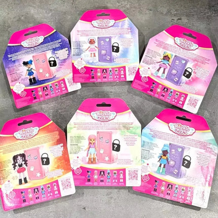 In Stock Hot Spot Girl Heart Magic Action Figures Royale High Mysterious Friend Series Mini 1 Doll 3 Inch Changeable Doll Toys