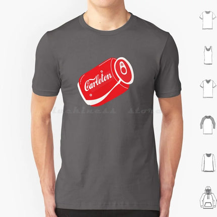 Carleton Coke Can T Shirt Big Size 100% Cotton Coke Carleton Carleton University