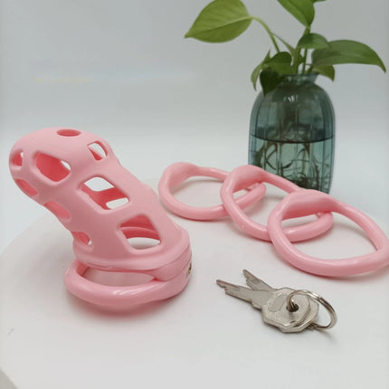 2026 Men Silicone Chastity Cage Cock Lock Penis Ring Sex Toys For Sissy Men Stretcher BDSM Gay Erotic Urethral Device Adult