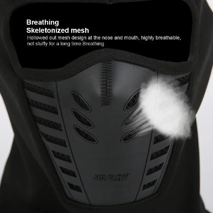 Winter Outdoor Cycling Full Face Mask Windproof Dustproof Keep Warm Face Cover Ski Head Cover Motorcycle Riding Balaclava Cap