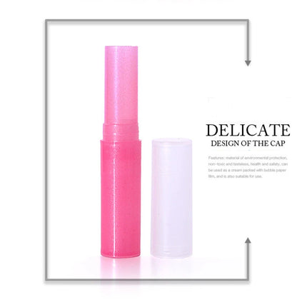 10/20/50/100/200pcs 4g PP Lip Balm Tube Empty Plastic Lipstick Tubes Cosmetic Container DIY Lip Gloss Tube Packaging ZM7201