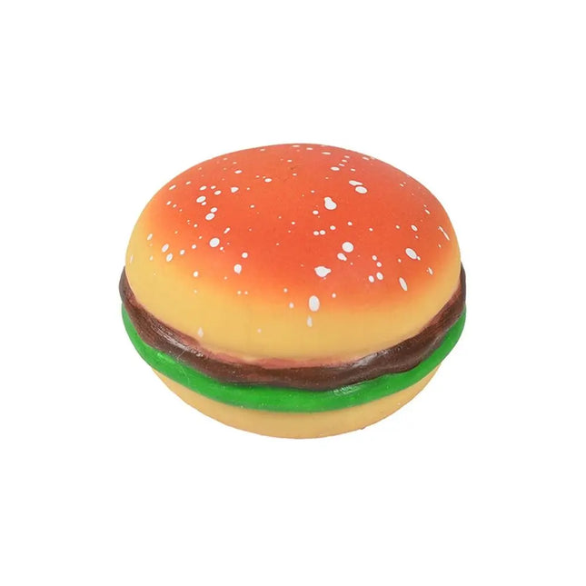 Squishy Hamburger Stress Ball Autism Sensory Toy Stress & Anxiety Relief Toys Pinch Decompression Toy for Adult