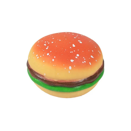 Squishy Hamburger Stress Ball Autism Sensory Toy Stress & Anxiety Relief  Toys Pinch Decompression Toy for Adult