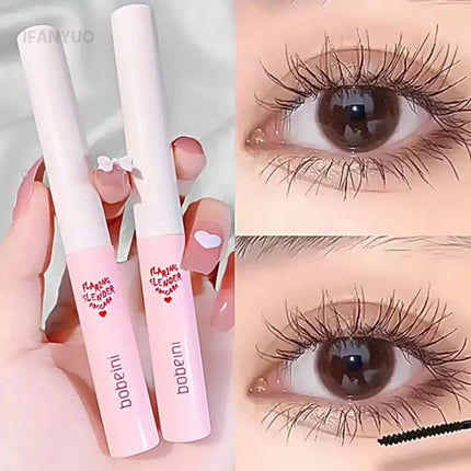 Black Brown Mascara Ultra-fine Small Brush Lengthening Black 3D Lashes Eyelash Extension Waterproof Lasting Eye Lashes Mascara