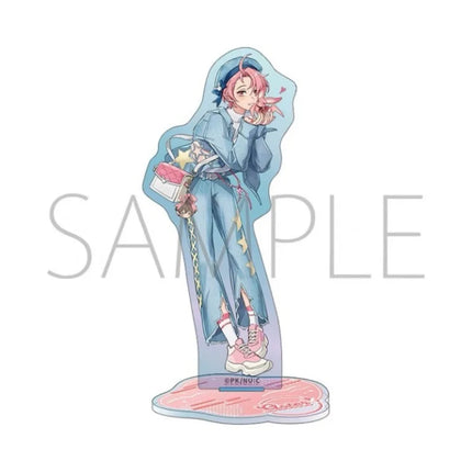 Anime Game Nu: Carnival Love Poping Stand Eiden Olivine Quincy Blade Dante Cosplay Acrylic Model Plate Standing Sign Doll Toy