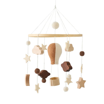 Baby Cloud Rattles Crib Mobiles Toys 0-12 Months Bell Musical Box Newborn Bed Bell Toddler Rattles Carousel For Musical Toy Gift