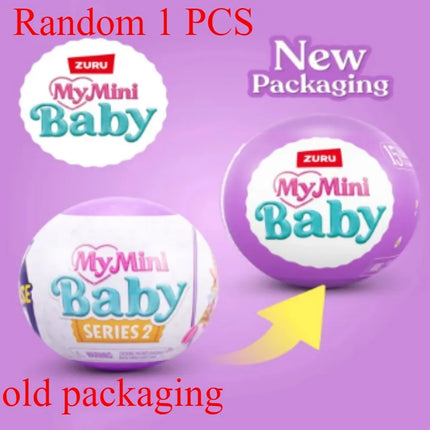 New Surprise Doll ZURU  My Mini Baby Surprise 1st Gen   Series 2  3rd Generation   Series 4 Ball   Holiday Gift for Children
