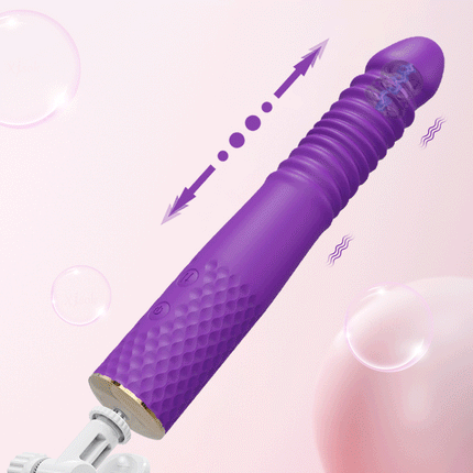 Automatic Telescopic Thrusting Realistic Dildo Vibrator for Women G Spot Clitoral Anal Stimulation Sex Machine Sex Toys Adult 18