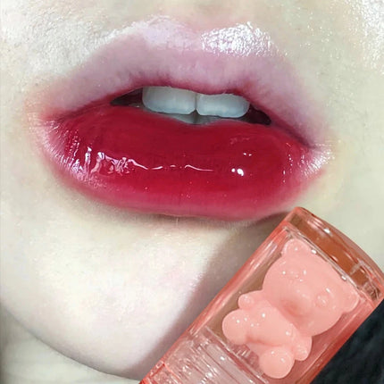 Mirror Lip Glaze - Glossy Lip gloss,Moisturizing Non-stick Cup Nude Lipstick High Pigmented Liquid Lipstick Lip Cosmetic Makeup