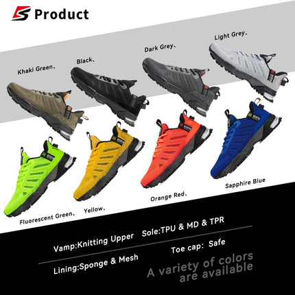 Baasploa Men Running Shoes Lightweight Breathable Jogging Sport Shoes Male Lace-up Fashion Comfort Casual Sneakers Non-slip