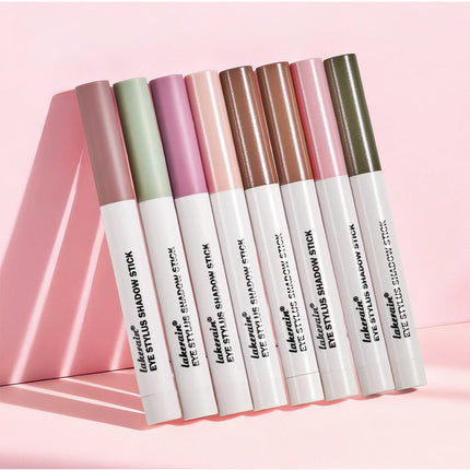 Eyeshadow Stick Colorful Shimmer Glitter Matte High Pigmented Waterproof Cream Eyes Shadow Pencil Long Lasting Makeup Cosmetic