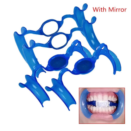 100pcs Dental Lip Retractor Teeth Whitening Mouth Opener M Type Dentistry Mouth Expander Cheek Retractors Spreader Dentist Tools