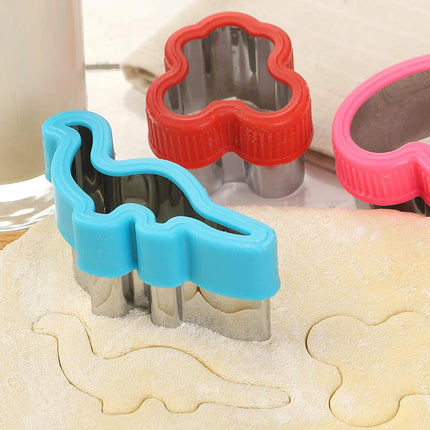 Sandwich Cutters Set for Children Food Cookies Bread Mold Maker Fruit and Vegetable Shapes Cutting Mould Baking Tools for Kids