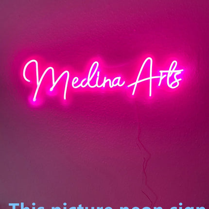 Custom Neon Sign LED Neon Night Light for Wedding Home Decorations Wall Lamp Personalized Name Business Logo Birthday Gift
