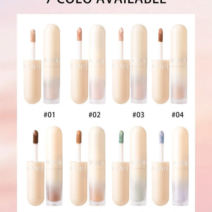 Waterproof Liquid Concealer Oil-control Lasting Cover Dark Circle Tattoo Acne Natural Full Coverage Lightweight Concealer Makeup