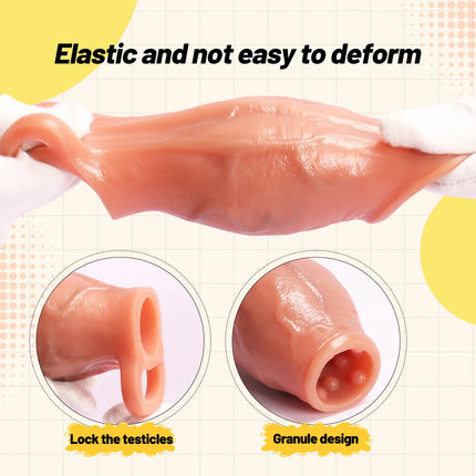 Big Cock Ring Lock Sperm Penis Sleeve Ring Reduce Sensitivity Extend Time Adult Men Sex Toys Penis Enlargement Male 18+ Sexy Toy