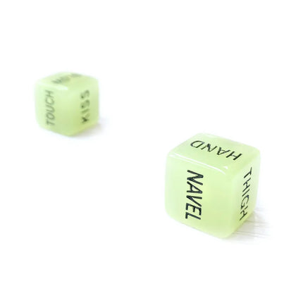 2PCS Luminous Sex Dice Toys Adult Couple Lovers Games Aid Glow in Dark Sextoy Funny Sexy Party Girlfriend Christmas Sexual Gift